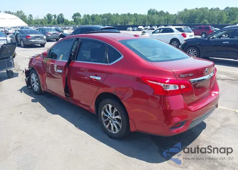2016 Nissan Sentra Sv from USA, damaged, VIN 3N1AB7AP9GY306958